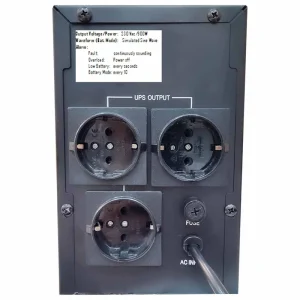 یو پی اس بستن پاور مدل BPO-1500VA-7.5Ah با ظرفیت 1500ولت آمپر به همراه باتری داخلی